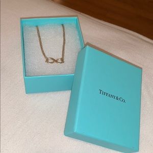 Tiffany and co infinity necklace